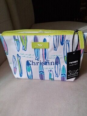Personalized Surfboard Makeup Bag